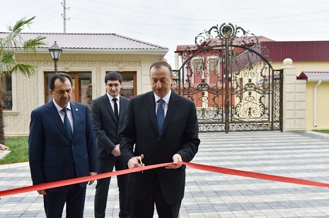 President Ilham Aliyev attended the opening of a newly-constructed kindergarten in Lankaran - PHOTOS